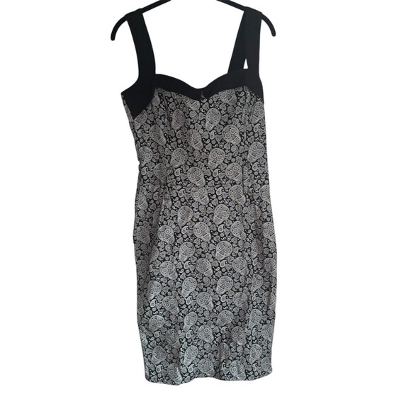 Switchblade Stiletto Women’s Sugar Skull Black And White Dress Pin Up sz Small - Picture 1 of 8